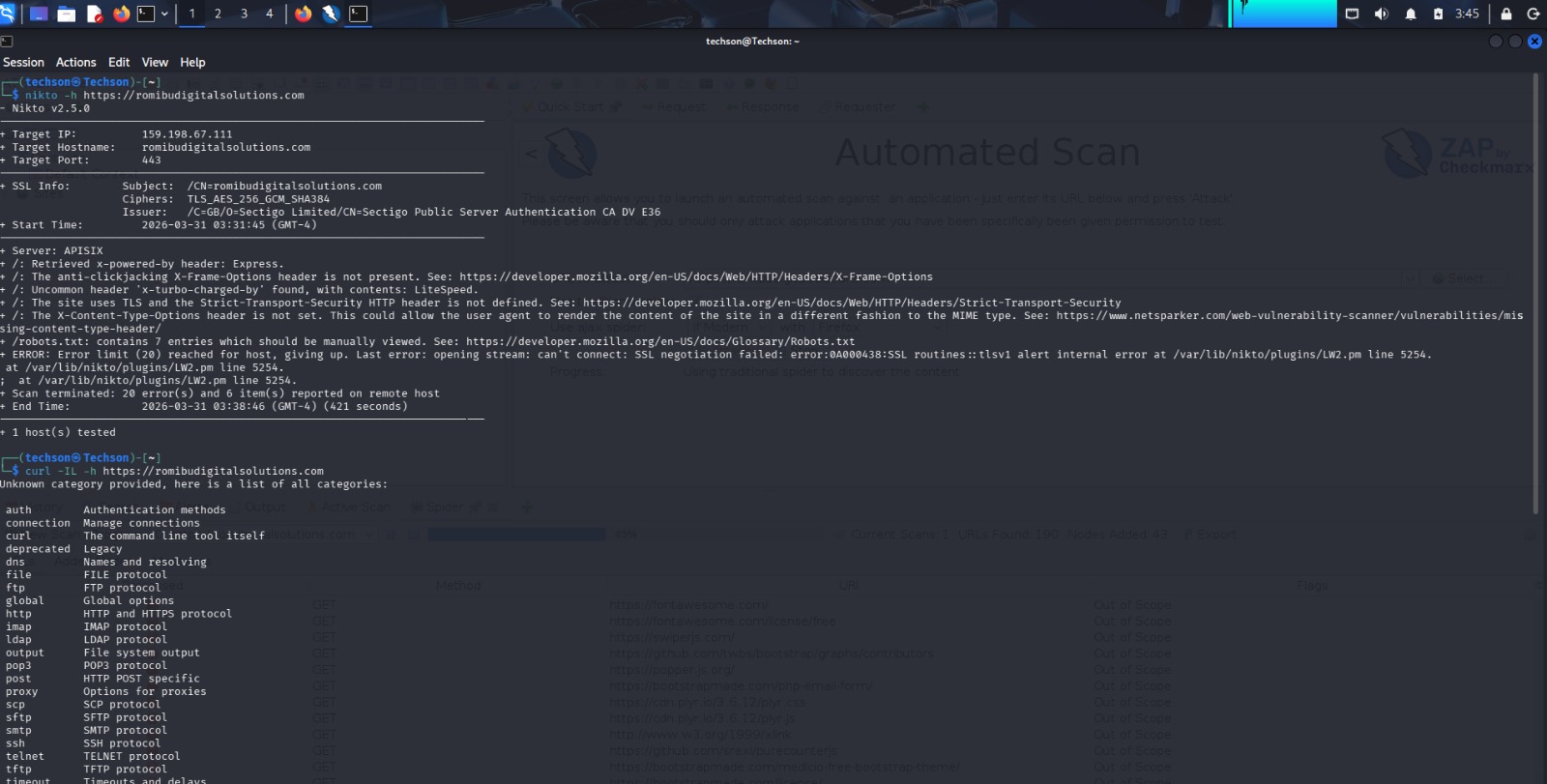 Cyber Security Assessment and Website Security Hardening | Romibu Digital Solutions